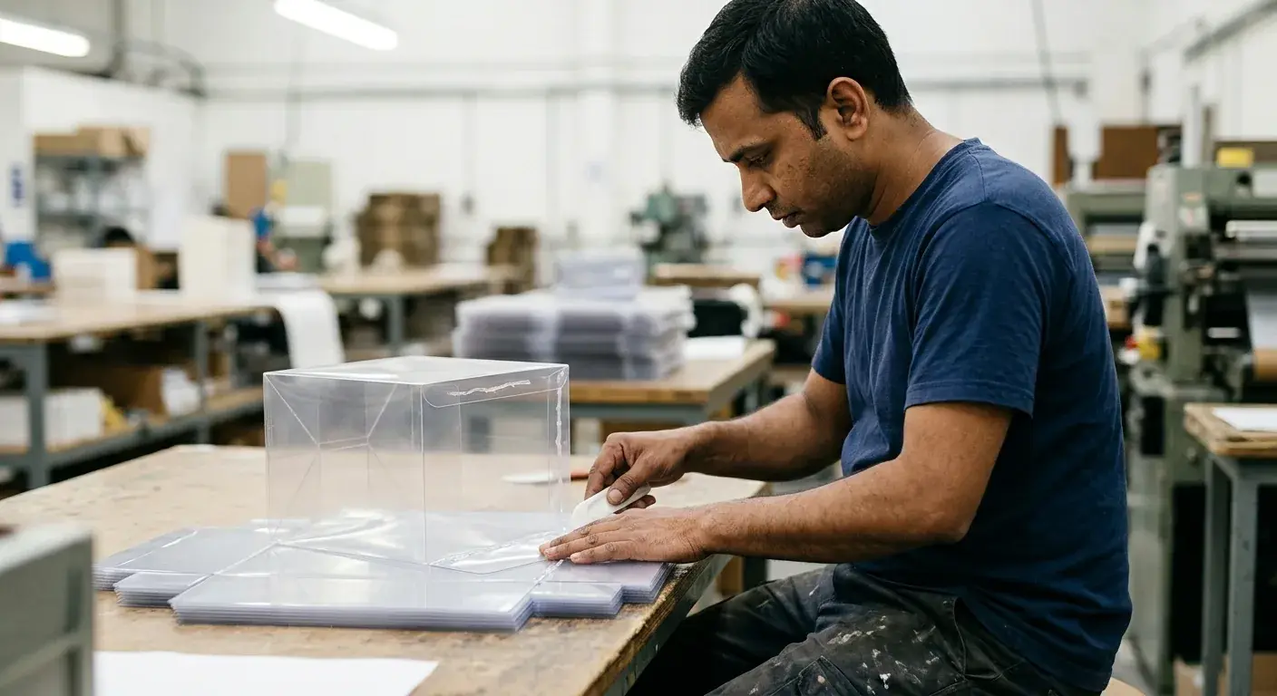 PVC Film for Folding & Rigid Box Making