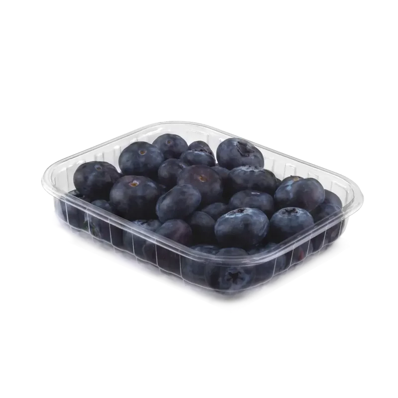A 30/26 blueberry clamshells