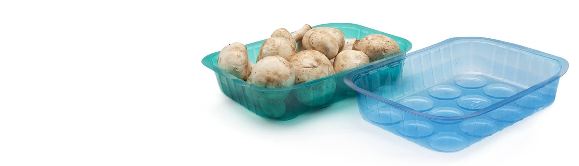 Overwrap trays banner