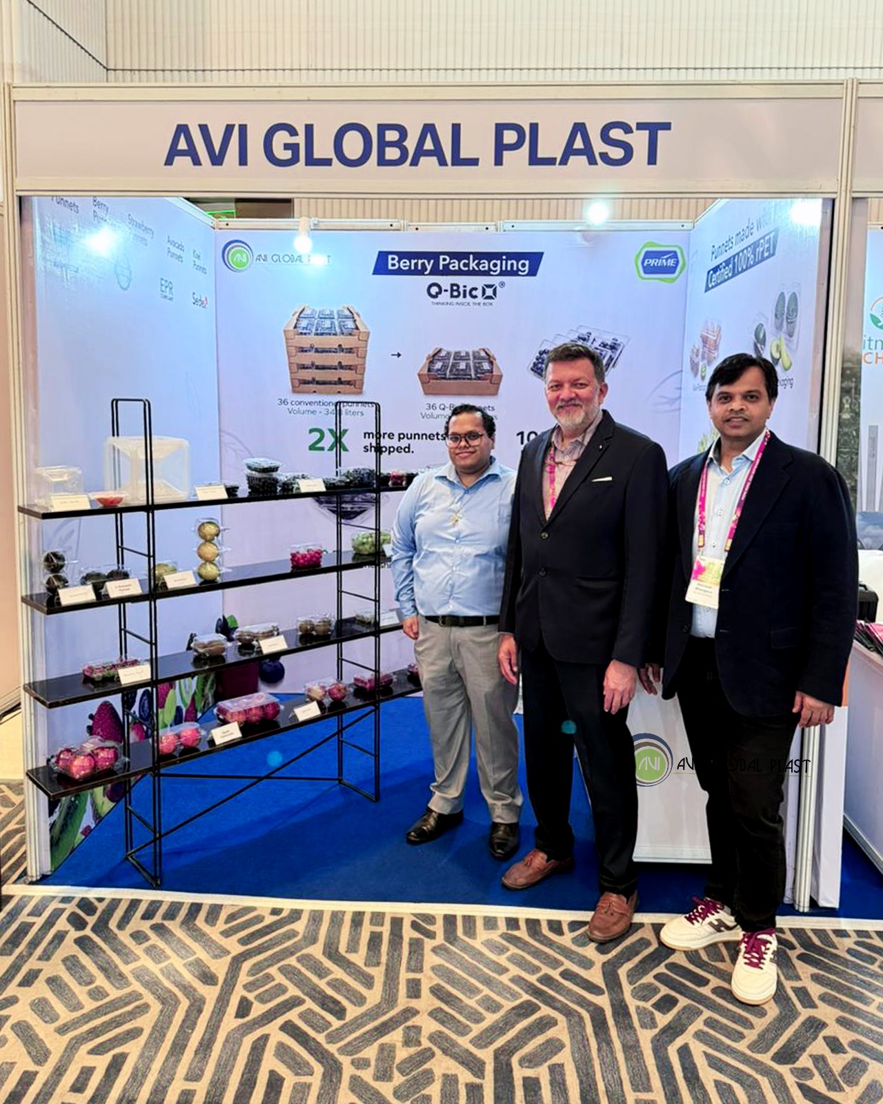 Q-Bic Punnet Showcased at Fresh Produce India 2026 3