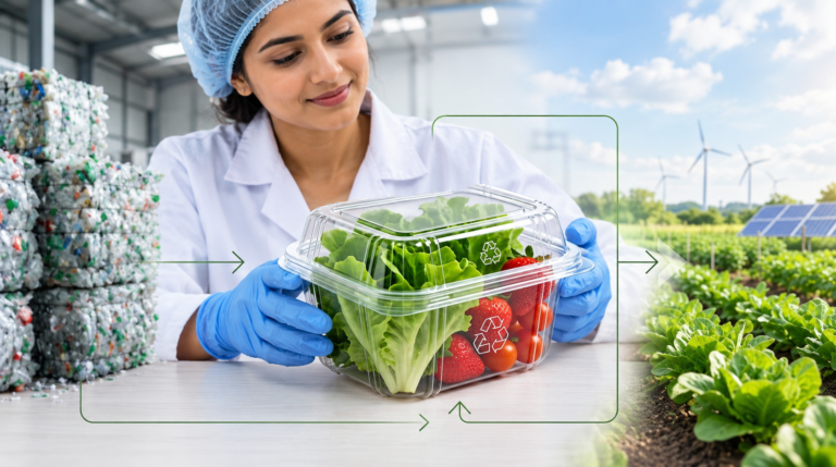 Sustainable Fresh Produce Packaging Flow